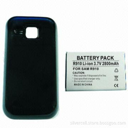 Battery for Samsung with Extended Cover, 2800mAh
